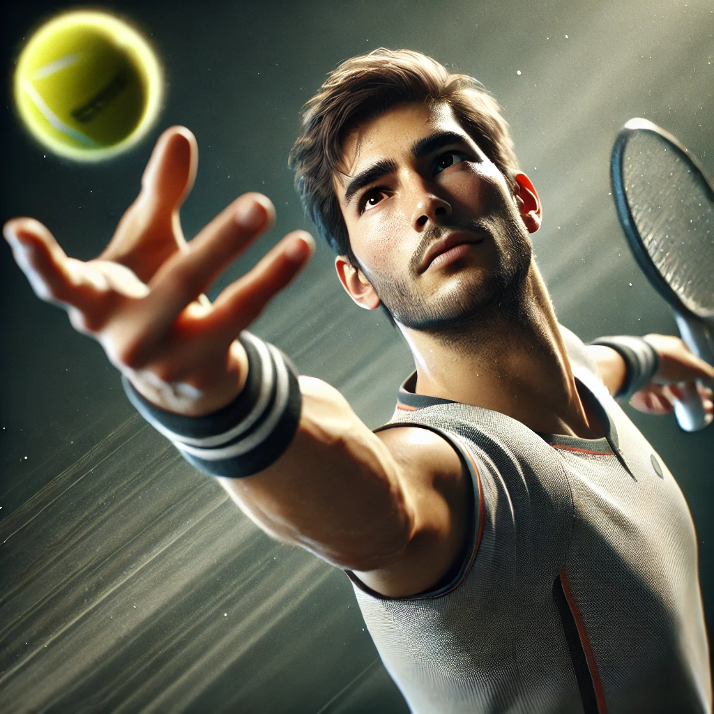 Saque en tenis